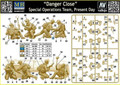  Master Box 1/35 Danger Close Special Operations Team Model Kit 