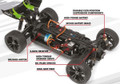  HPI Racing 1/10 Phantom XB RTR 4WD RTR RC Buggy 