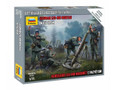 Zvezda 1/72 German 120mm Mortar with Crew 