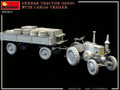  MiniArt 1/35 German Tractor D8506 With Trailer Model Kit 