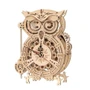  Rokr Owl Clock 3D Wooden Kit 