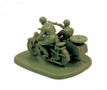 Zvezda 1/72 Soviet M-72 Motorcycle with Sidecar and Crew   Zvezda 1/72 Soviet M-72 Motorcycle with Sidecar and Crew