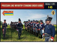  Strelets 1/72 Prussian Line Infantry Standing Order Arms Model Figures 