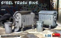  MiniArt 1/35 Steel Trash Bins Model Kit 