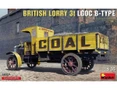  MiniArt 1/35 British Lorry LGOC 3t Model Kit 