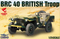  Ebbro 1/24 Bantam BRC 40 British Troop Carrier Model Kit 