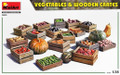  MiniArt 1/35 Vegetables And Wooden Crates Model Kit 