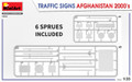 MiniArt 1/35 Traffic Signs Afgahanistan 2000s Model Kit   MiniArt 1/35 Traffic Signs Afgahanistan 2000s Model Kit
