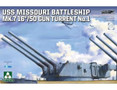  Takom 1/72 USS Missouri Mk.7 16"/50 Gun Turret No. 1 Model Kit 