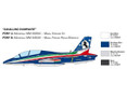  Italeri 1/72 Aermacchi MB-339 60th P.A.N. Anniversary 