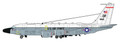  Roden 1/144 Boeing RC-135V/W Rivet Joint USAF Model Kit 