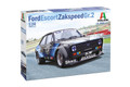  Italeri 1/24 Ford Escort Zakspeed Model Kit 