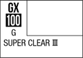  Mr Hobby Mr Colour GX 18ml 100 Super Clear Gloss Acrylic Paint 