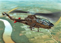  Special Hobby 1/48 Bell AH-1G Cobra 'Over Vietnam with M-35 Gun System' Model Kit 