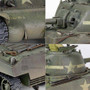  Forces Of Valor 1/32 U.S. Medium Tank Sherman M4A3 (75), VVSS Suspension & 57° Glacis Direct Vision Diecast Model 