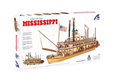 Artesania Latina 1/80 King of the Mississippi Paddle Steamer Wooden Ship Model Kit   Artesania Latina 1/80 King of the Mississippi Paddle Steamer Wooden Ship Model Kit