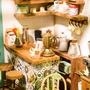  Rolife Simon's Coffee Shop Wooden Diorama Kit 