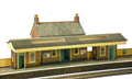  Superquick 1/76 Country Station Building Card Building Kit 