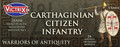 Victrix 28mm Carthaginian Citizen Infantry   Victrix 28mm Carthaginian Citizen Infantry