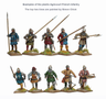 Perry Miniatures 28mm Hundred Years War French Infantry 1415-1429   Perry Miniatures 28mm Hundred Years War French Infantry 1415-1429
