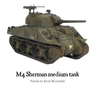  Warlord Games 28mm Bolt Action M4 Sherman Medium Tank 