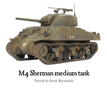  Warlord Games 28mm Bolt Action M4 Sherman Medium Tank 