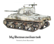  Warlord Games 28mm Bolt Action M4 Sherman Medium Tank 