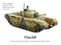  Warlord Games 28mm Bolt Action Churchill Infantry Tank 