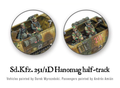  Warlord Games 28mm Bolt Action Sd.Kfz.251/1 Ausf.D Half-Ttrack 