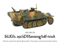  Warlord Games 28mm Bolt Action Sd.Kfz.251/1 Ausf.D Half-Ttrack 