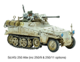  Warlord Games 28mm Bolt Action Sd.Kfz.250 Alte Half-Track - 250/1, 250/9, or 250/11 