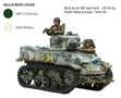  Warlord Games 28mm Bolt Action M5 Stuart Model Kit 