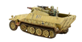  Warlord Games 28mm Bolt Action Sd.Kfz.251/9 Ausf.D Stummel Half-Track 