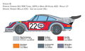  Italeri 1/24 Porsche Carrera RSR Turbo Model Kit 