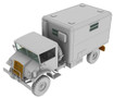  IBG Models 1/35 CHEVROLET C60L Ambulance Model Kit 