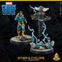  Atomic Mass Games Marvel Crisis Protocol: Storm and Cyclops 