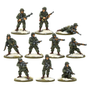  Warlord Games 28mm Bolt Action US Airborne Squad in Winter Uniform 