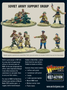  Warlord Games 28mm Bolt Action Soviet Army Support Group 