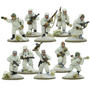  Warlord Games 28mm Bolt Action Soviet Veteran Squad in Snowsuits 
