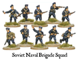  Warlord Games 28mm Bolt Action Soviet Naval Brigade Squad 