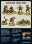  Warlord Games 28mm Bolt Action German Heer Support Group 