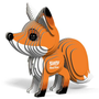  Eugy Red Fox Card 3D Puzzle 