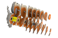  Eugy Squirrel Card 3D Puzzle 