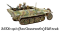  Warlord Games 28mm Bolt Action Sd.Kfz.251/2 Ausf.D 8cm Granatwerfer Half-Track 