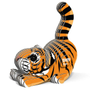  Eugy 12 Tiger Card 3D Puzzle 