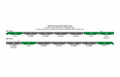  Hornby Railways BR, Class 370 Advanced Passenger Train 2-car TRBS Coach Pack, 48401 & 48402 