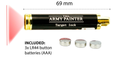  Army Painter Targetlock Line Laser Pointer 