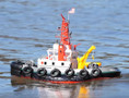  Heng Long Tug Work Boat 5ch 2.4ghz With Water Hose Function 