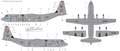  Academy 1/144 Lockheed Martin C-130J-30 Super Hercules 
