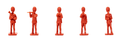  Airfix 1/76 British Army Guards Band Figure Set 